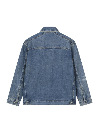 New,Outerwear ,Denim Jacket ,Jean jacket ,Men's jacket ,Women's jacket ,Streetwear ,Graphic Jacket ,Vintage jacket 