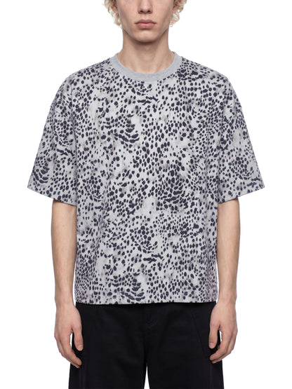 New,Shirts,Leopard print ,No Regrets ,Vibe,Streetwear ,Boxy T-shirt ,Graphic tee ,Lips t-shirt ,Crazy print shirt 