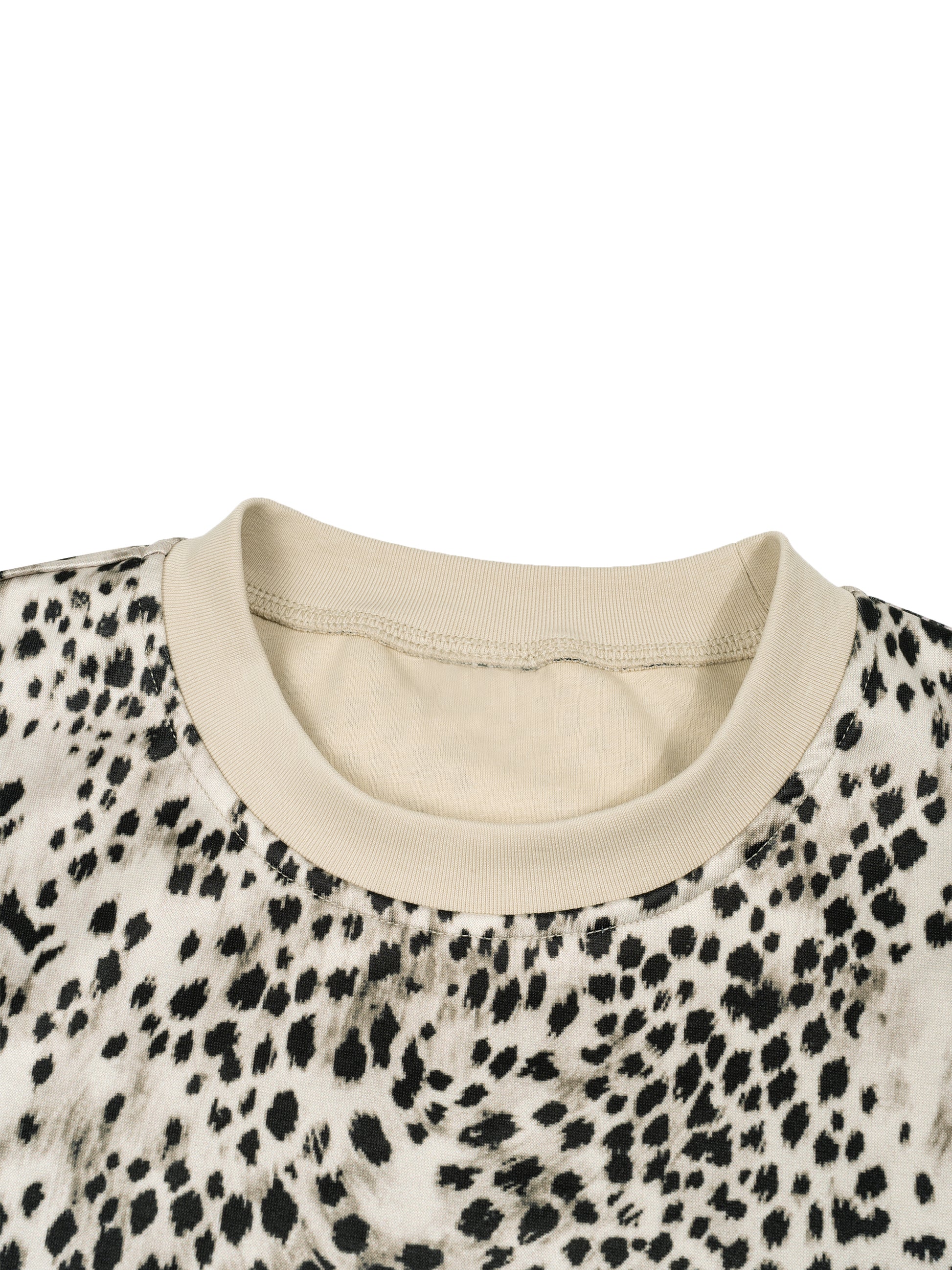 New,Shirts,Leopard print ,No Regrets ,Vibe,Streetwear ,Boxy T-shirt ,Graphic tee ,Lips t-shirt ,Crazy print shirt 