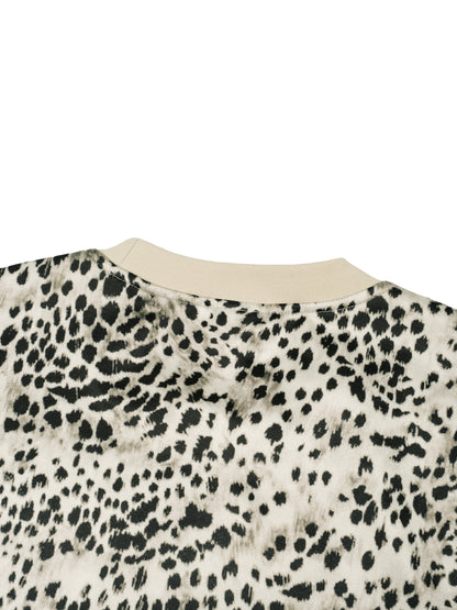 New,Shirts,Leopard print ,No Regrets ,Vibe,Streetwear ,Boxy T-shirt ,Graphic tee ,Lips t-shirt ,Crazy print shirt 