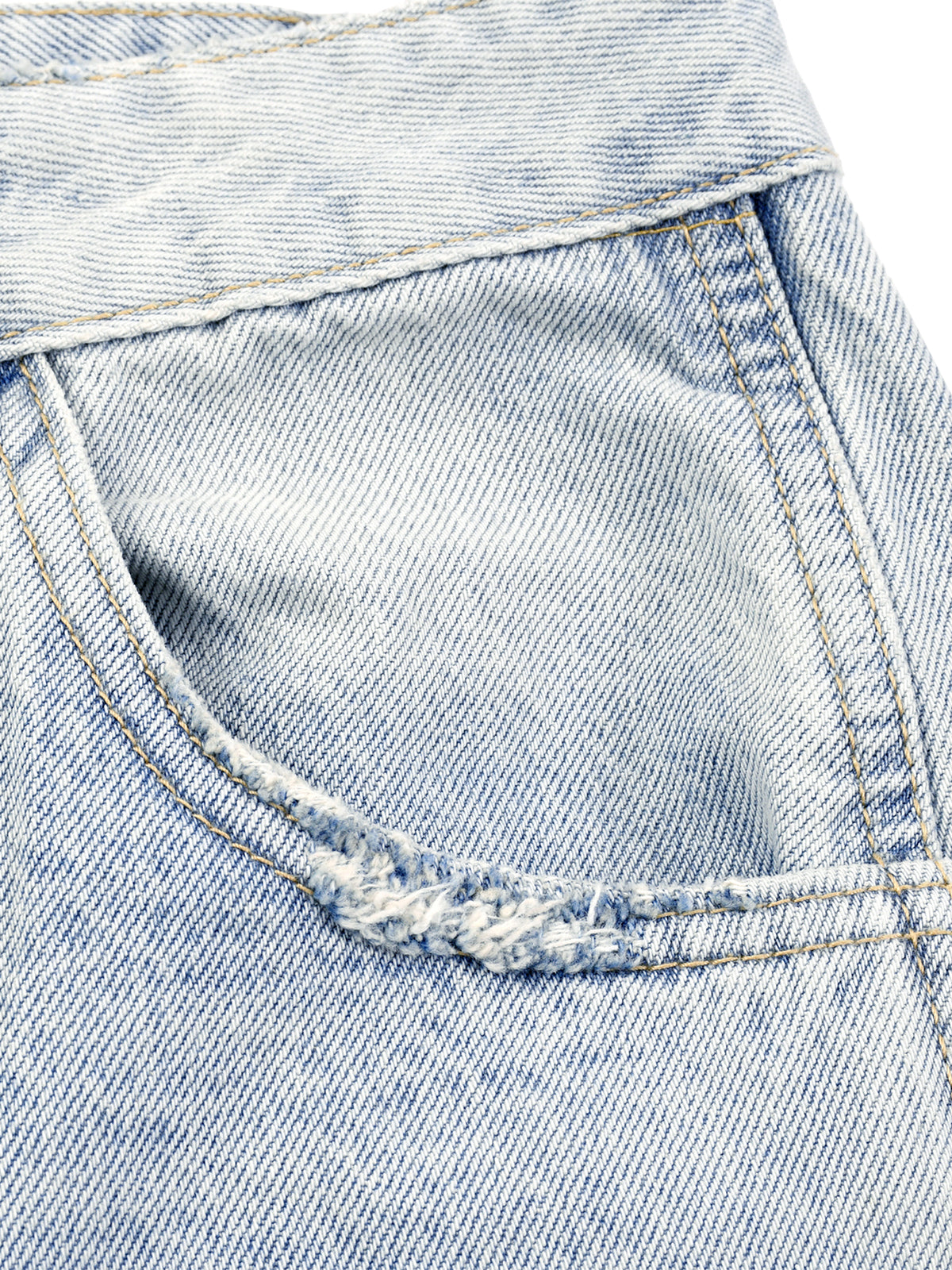 Vibe Mi Clothing Men's Baggy Vintage Wash Sunfade Barrel Leg Jeans