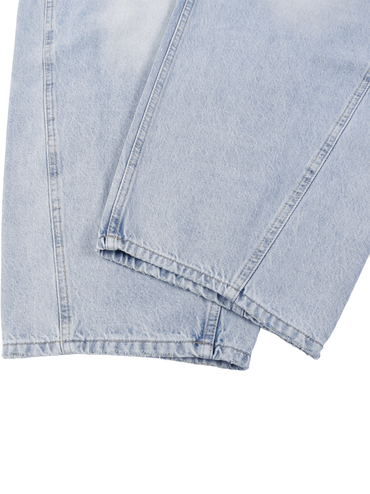 Vibe Mi Clothing Men's Baggy Vintage Wash Sunfade Barrel Leg Jeans