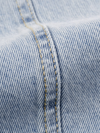 Vibe Mi Clothing Men's Baggy Vintage Wash Sunfade Barrel Leg Jeans