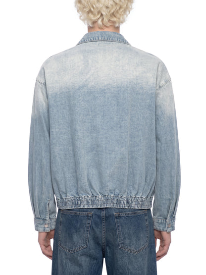 New ,Outerwear ,Mustang lovers,Rose petals ,Denim Jacket ,Women's denim Jacket ,Men's denim Jacket ,Red roses ,Black mustang ,Vibe Mi Clothing 