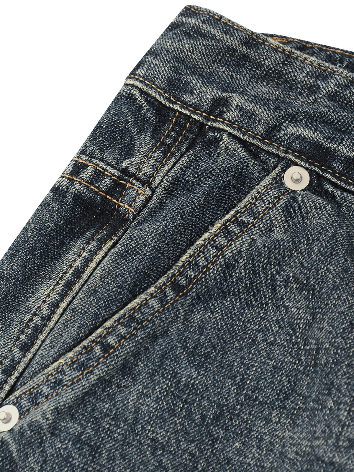 Clean Vibe Men's Vintage Wash Denim Jeans